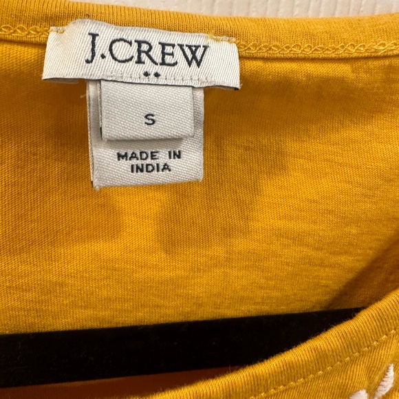 J. Crew Factory embroidered cap sleeve blouse size S EUC - Picture 4 of 4